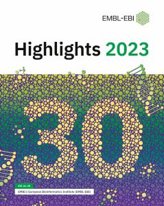 EMBL-EBI Annual Report cover image