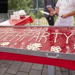 EMBL is the flagship lab for life sciences… and additionally now for strawberry cakes! PHOTO: Photolab /EMBL