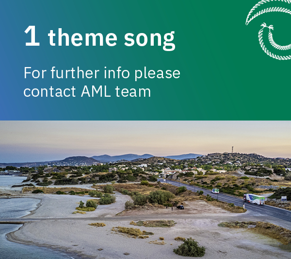 1 theme song For further info please contact AML team